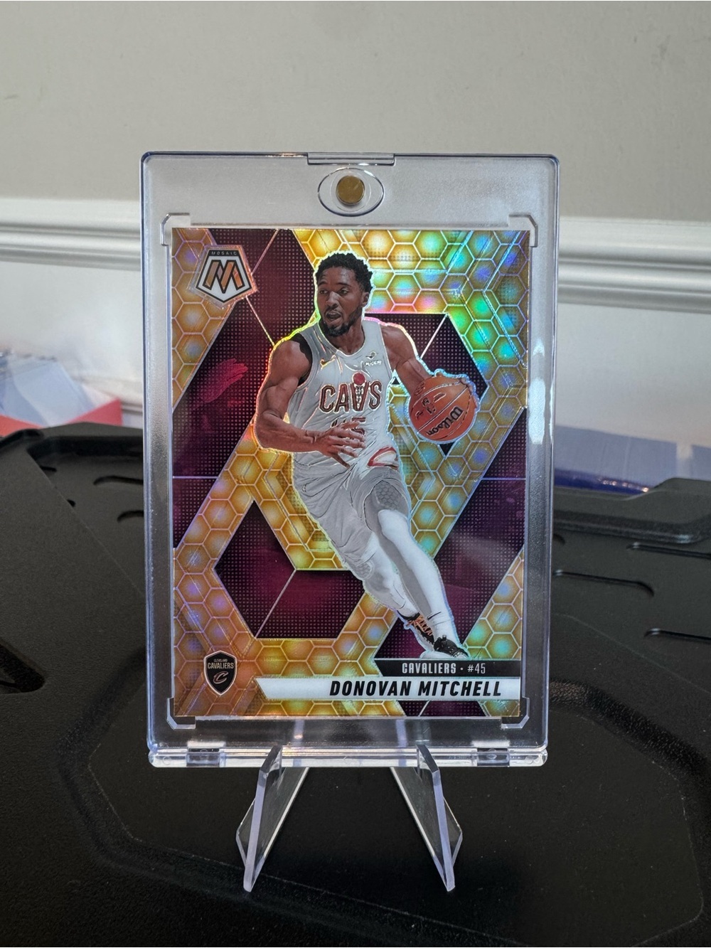 🔥 2024 Donovan Mitchell Panini Mosaic Honeycomb Case Hit SSP. #cavs